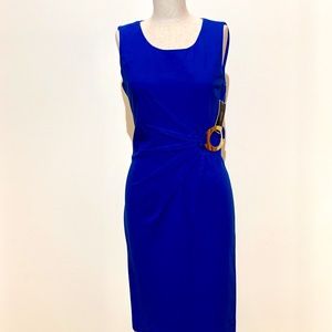 💎 NWT! Alfani London Blue Sheath Dress - Size 4✨✨✨